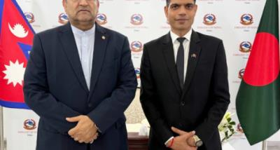Ambassador of I.R. Iran signed the book of condolences for the tragic floods in Nepal